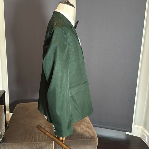 Men’s Green Tournament Golf Blazer Sport Coat 2 Button Notch Lapel Size 2XL NEW - Picture 3 of 13